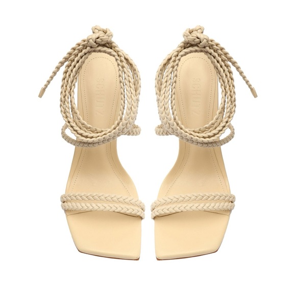 Schutz “Jada” braided heeled sandals - Picture 2 of 4